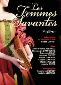 affiche-femmes affiche de théâtre le malade imaginaire